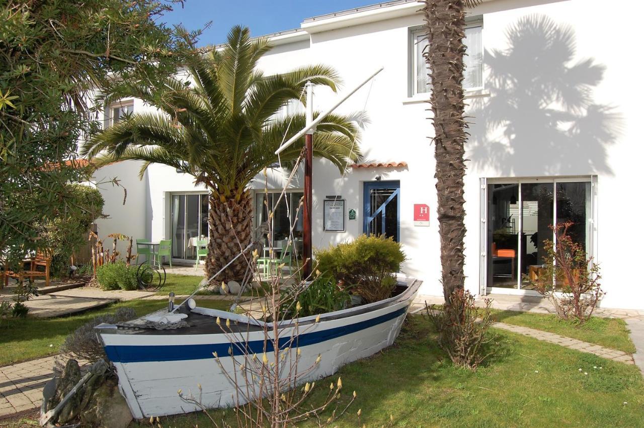 Hotel Le Goeland Barbatre Bagian luar foto