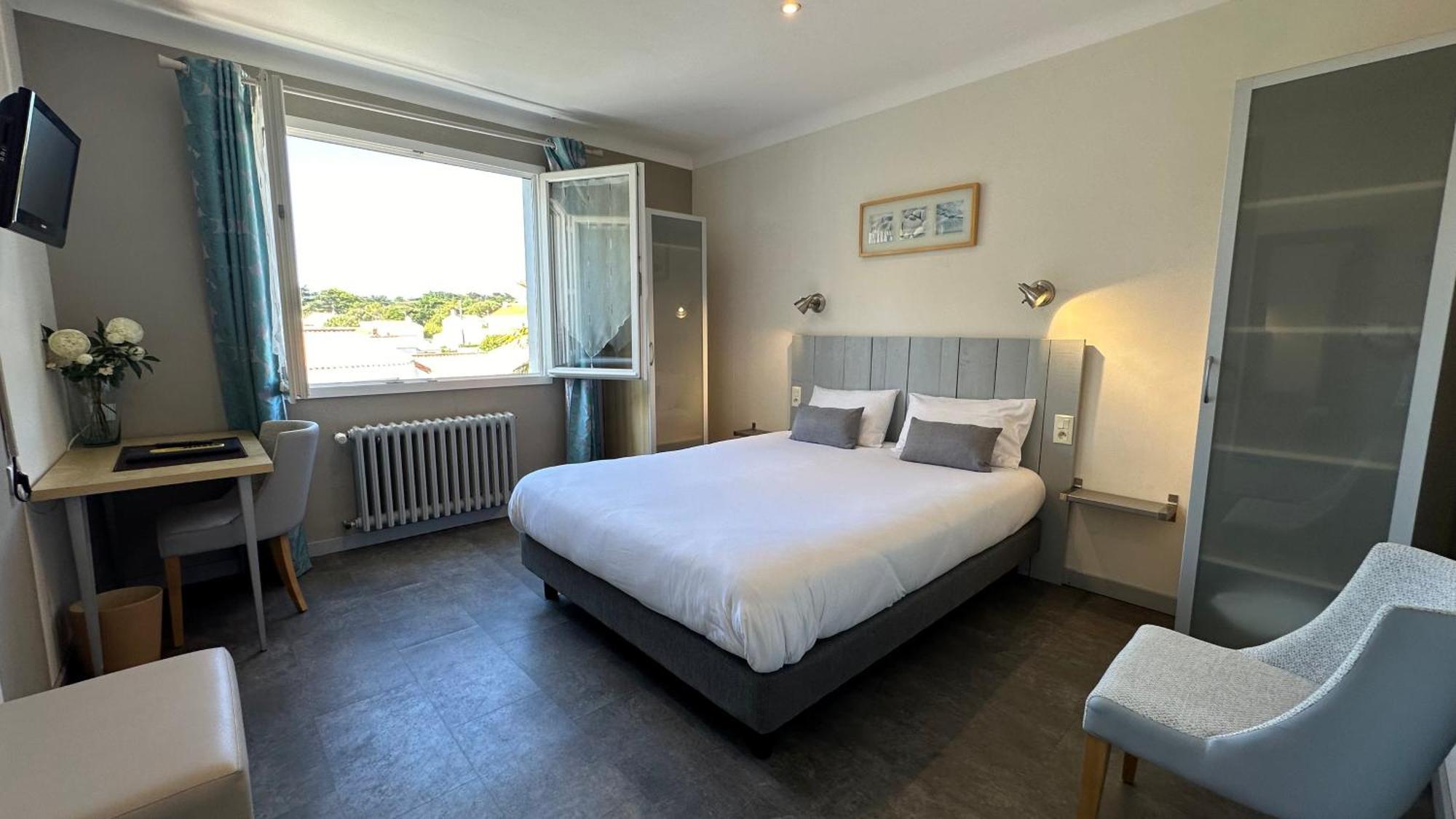 Hotel Le Goeland Barbatre Bagian luar foto